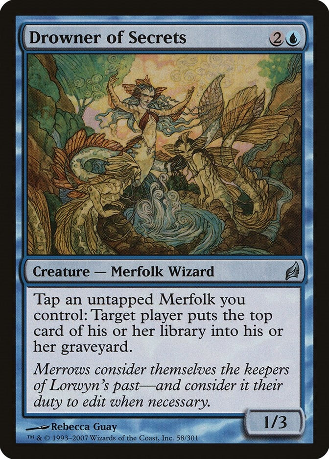 Drowner of Secrets (58) [LRW] - MTG Single
