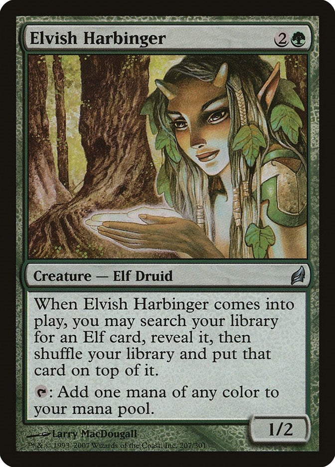 Elvish Harbinger (207) [LRW] - MTG Single