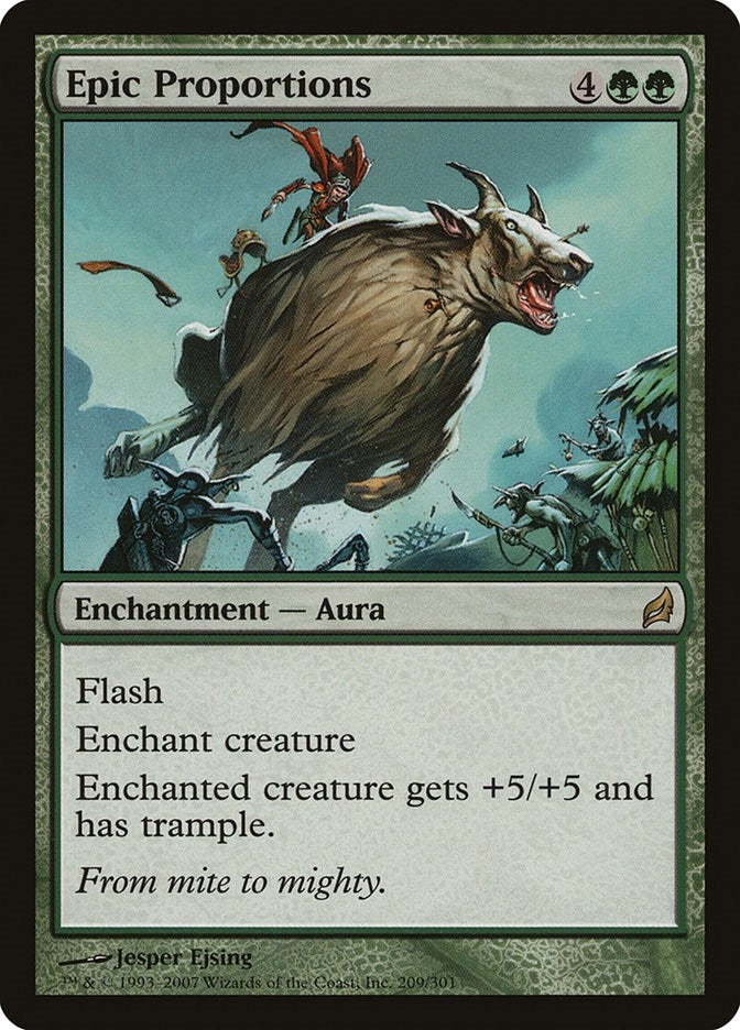 Epic Proportions (209) [LRW] - MTG Single
