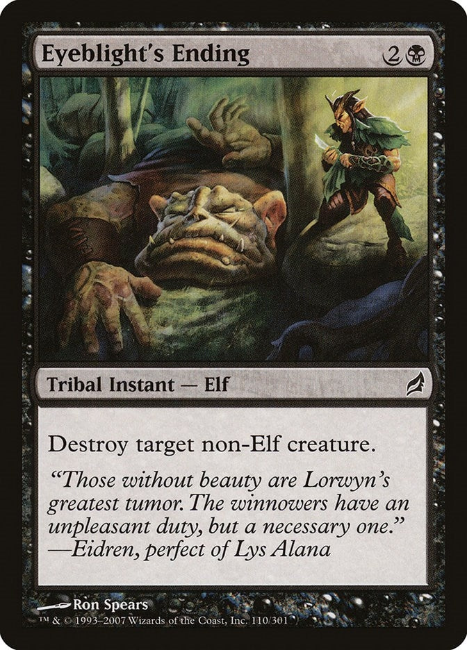 Eyeblight’s Ending (110) [LRW] - MTG Single