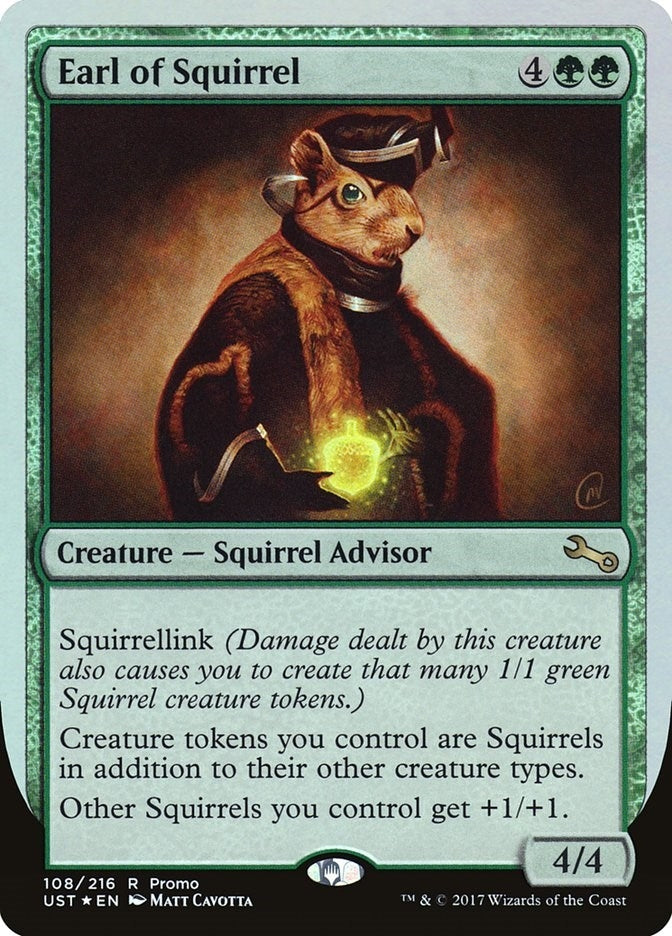 Earl of Squirrel (Draft Weekend) (108) [LARP] - MTG Single