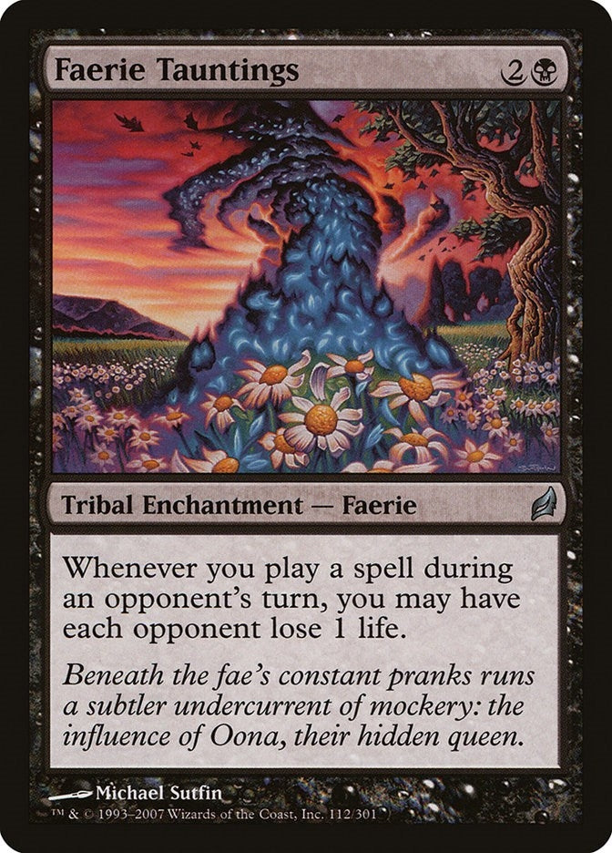 Faerie Tauntings (112) [LRW] - MTG Single