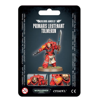 Warhammer: 40K - Blood Angels - Primaris Lieutenant Tolmeron [CLMP] - Warhammer Clampacks Sealed
