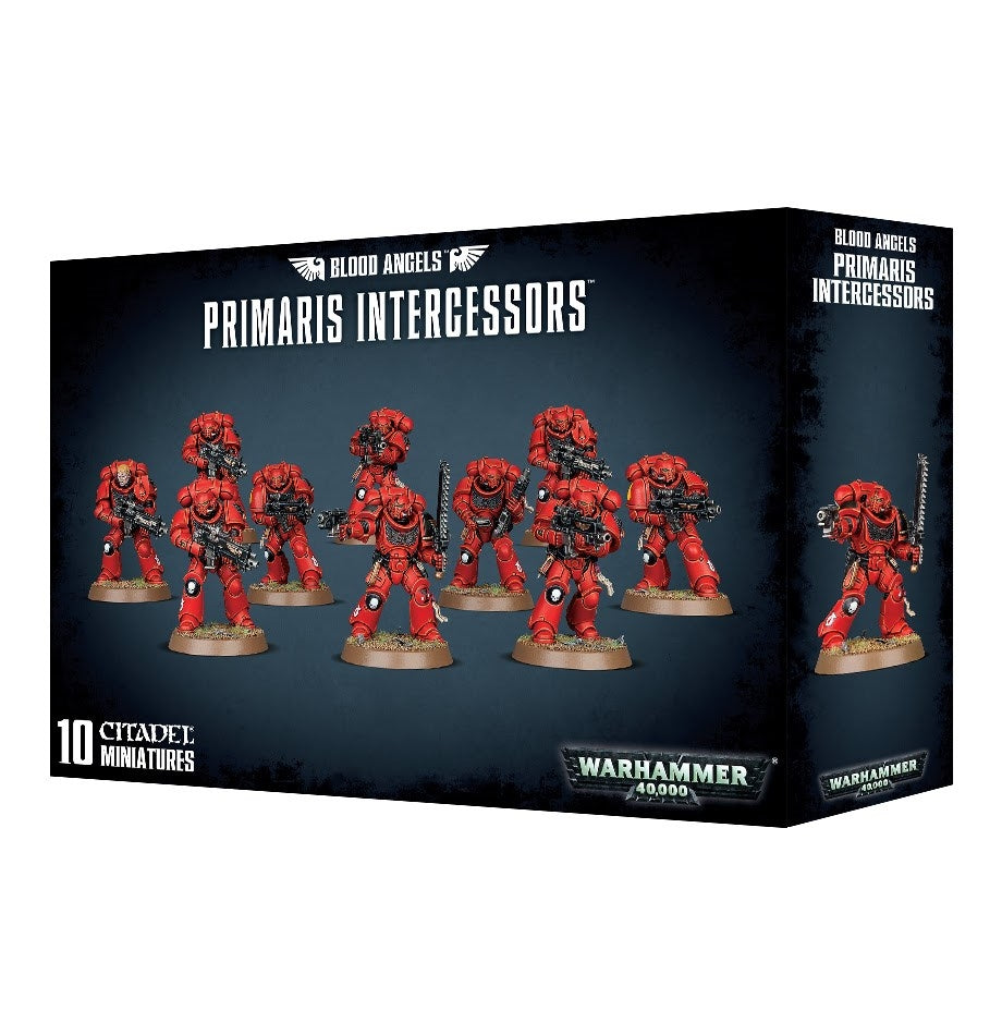 Warhammer: 40K - Blood Angels Primaris Intercessors [PLAS] - Warhammer Box Sets Sealed