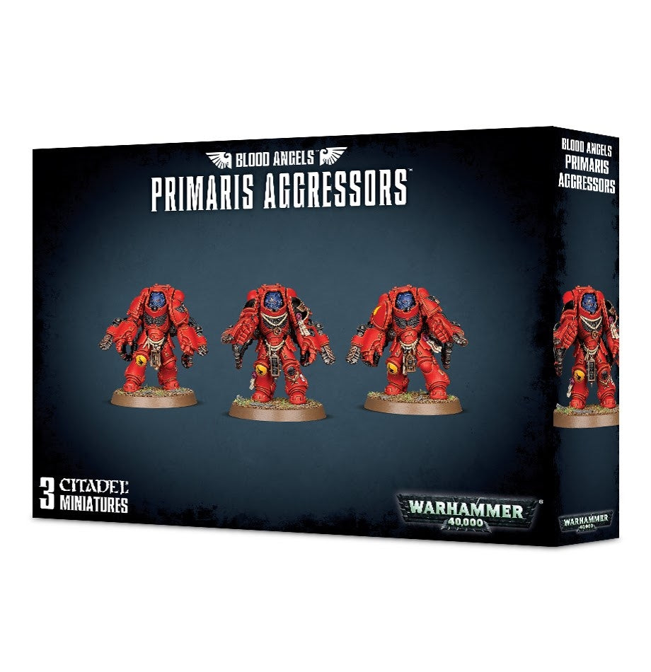 Warhammer: 40K - Blood Angels Primaris Aggressors [PLAS] - Warhammer Box Sets Sealed