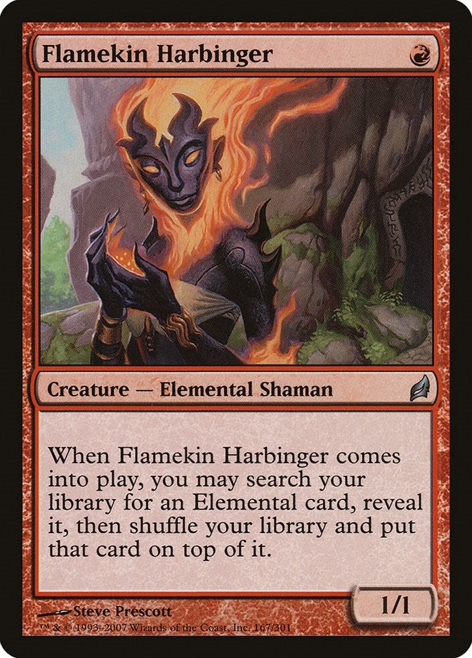 Flamekin Harbinger (167) [LRW] - MTG Single
