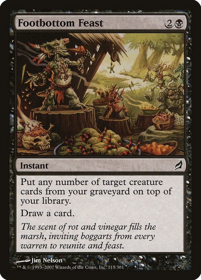Footbottom Feast (115) [LRW] - MTG Single