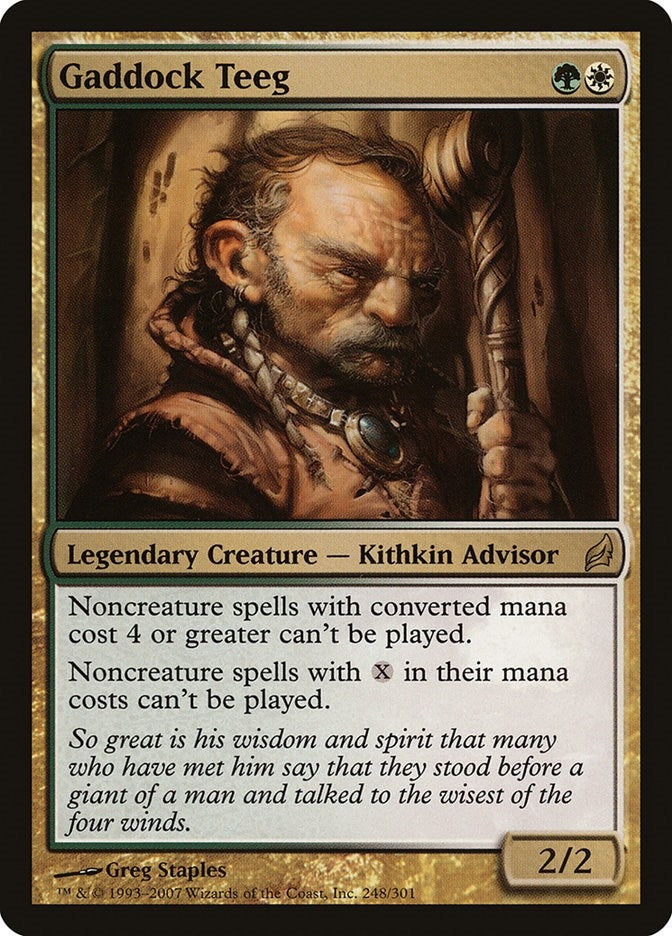 Gaddock Teeg (248) [LRW] - MTG Single