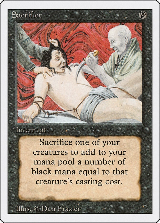 Sacrifice [3ED] - MTG Single