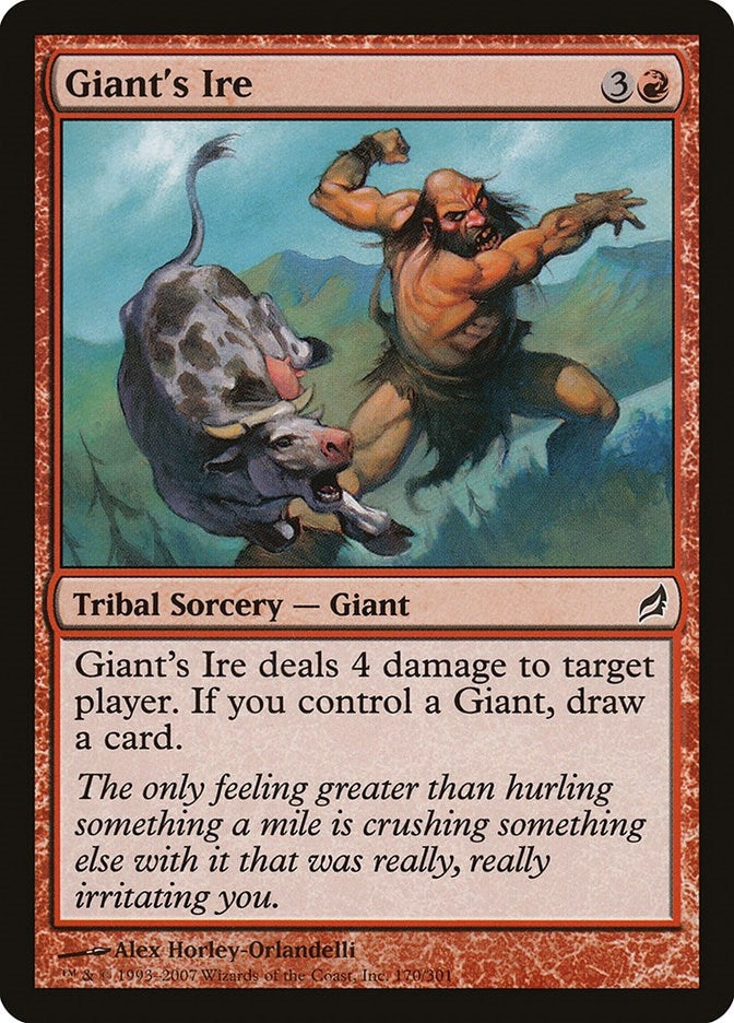 Giant’s Ire (170) [LRW] - MTG Single