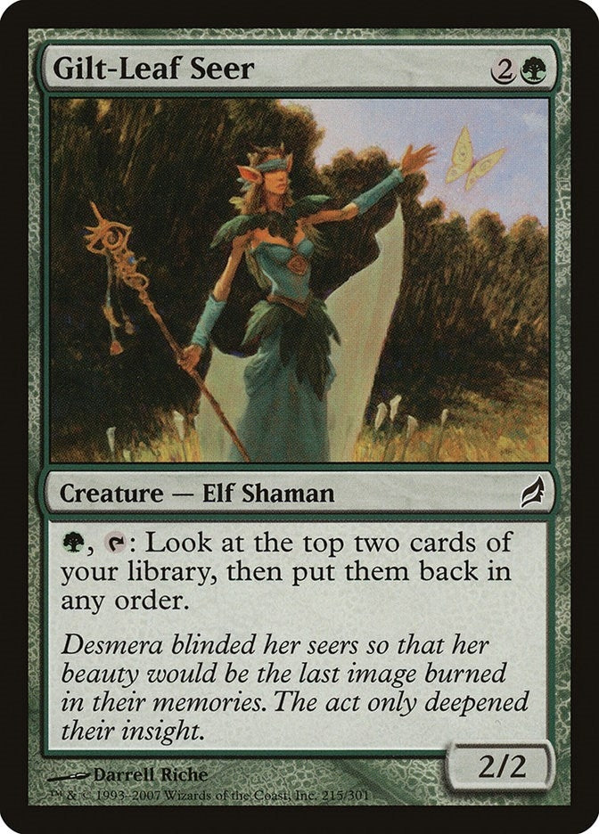 Gilt-Leaf Seer (215) [LRW] - MTG Single