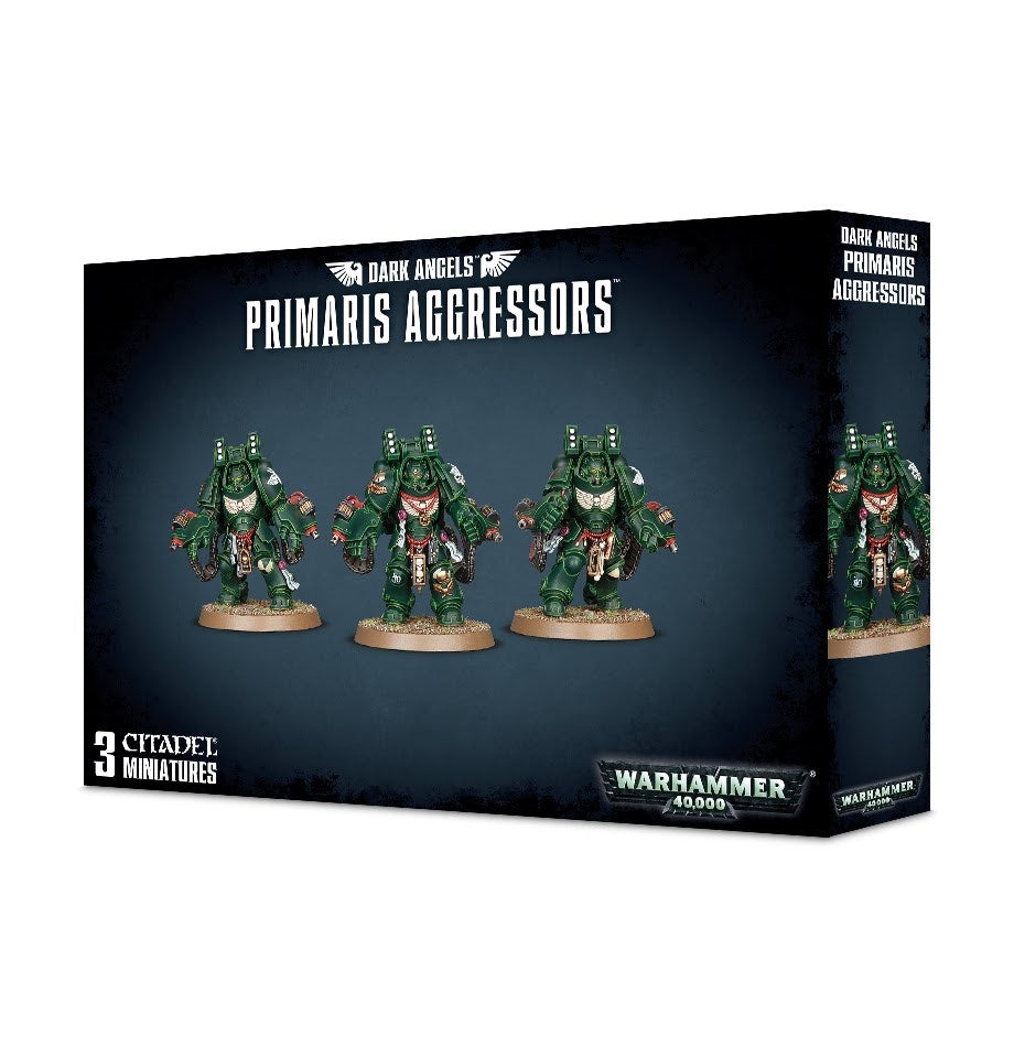 Warhammer 40K: Dark Angels - Primaris Aggressors [PLAS] - Warhammer Box Sets Sealed