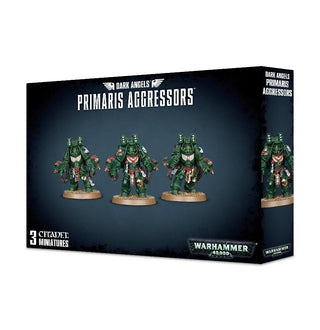 Warhammer 40K: Dark Angels - Primaris Aggressors [PLAS] - Warhammer Box Sets Sealed