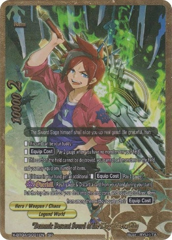 ’Demonic Descent Sword of the King’ Laevateinn (SP) (4001) [X-BT04] - Future Card BuddyFight Single