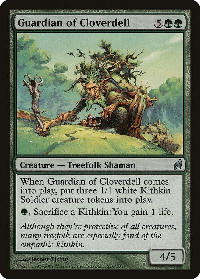 Guardian of Cloverdell (216) [LRW] - MTG Single