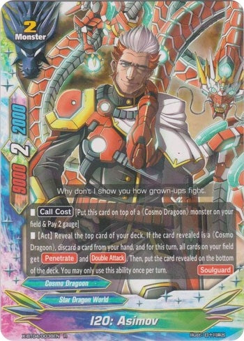 I20: Asimov (40038) [X-BT04] - Future Card BuddyFight Single