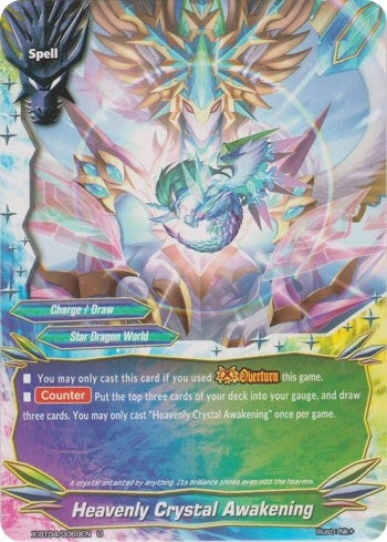 Heavenly Crystal Awakening (40069) [X-BT04] - Future Card BuddyFight Single
