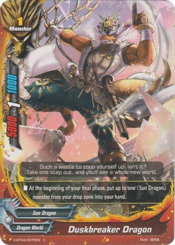 Duskbreaker Dragon (40075) [X-BT04] - Future Card BuddyFight Single