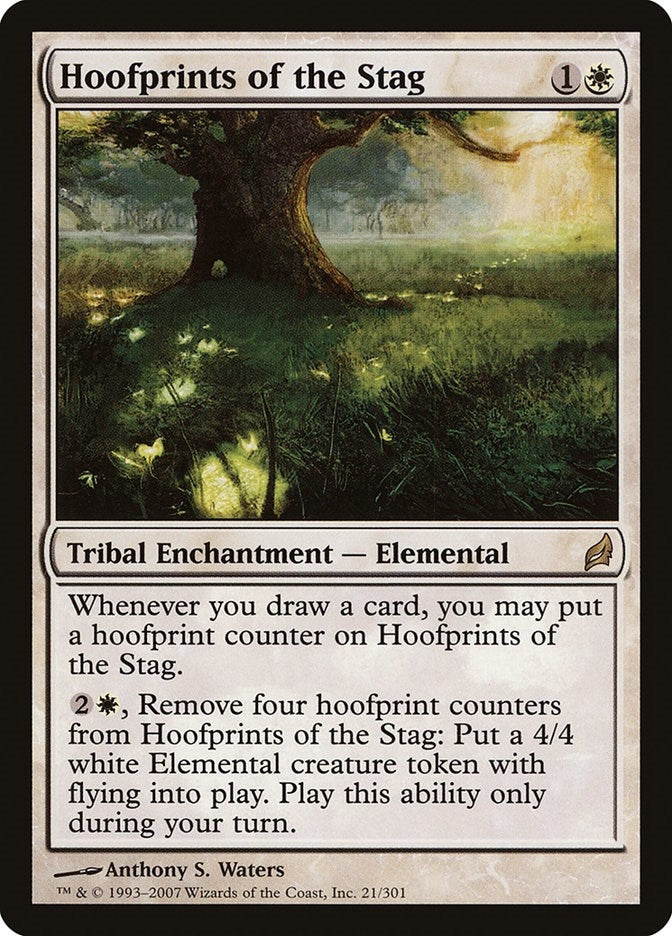 Hoofprints of the Stag (21) [LRW] - MTG Single