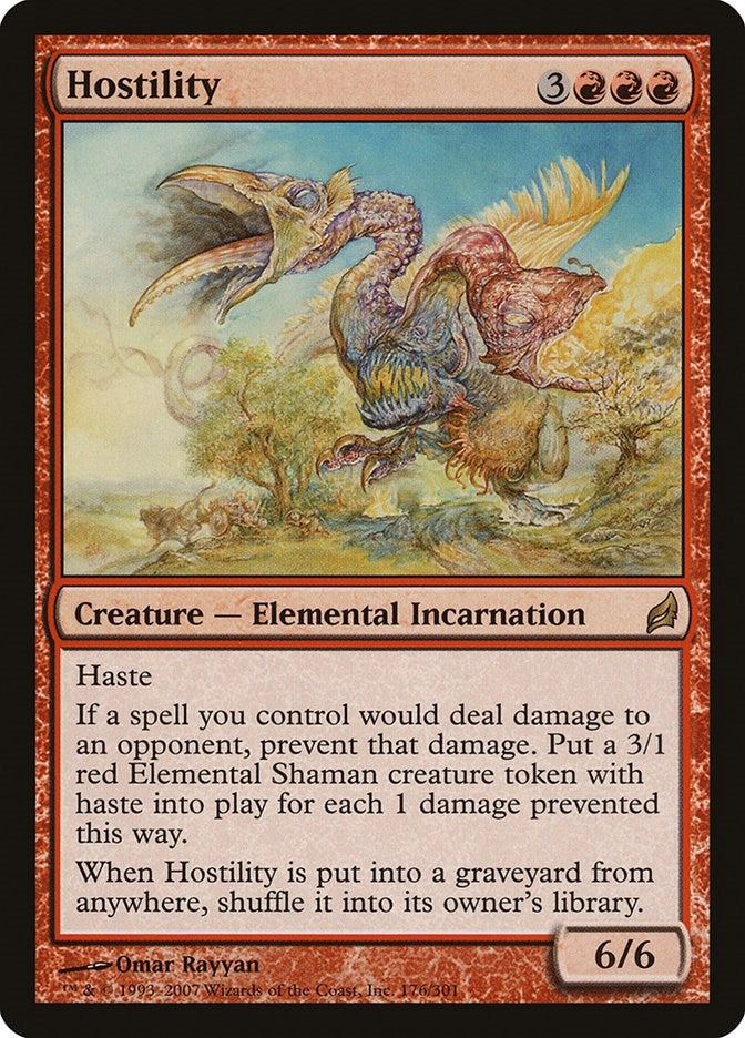 Hostility (176) [LRW] - MTG Single