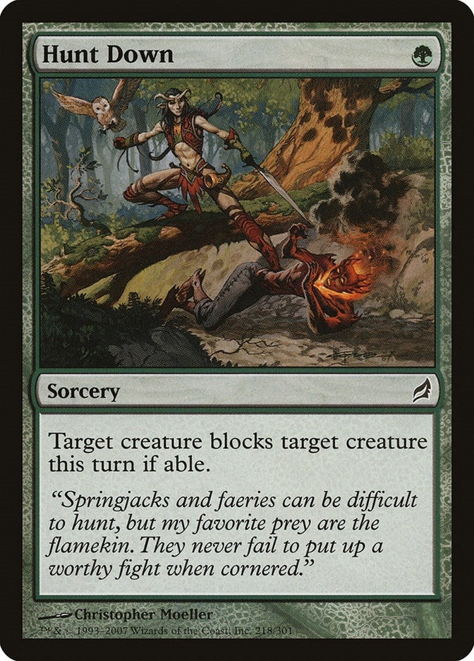Hunt Down (218) [LRW] - MTG Single