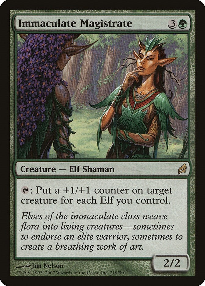Immaculate Magistrate (219) [LRW] - MTG Single