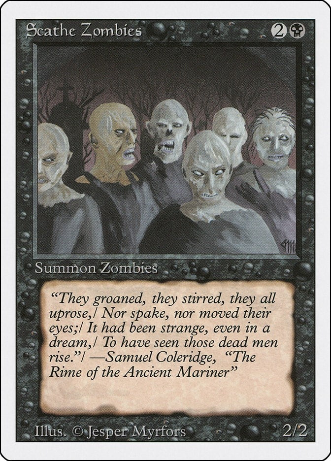 Scathe Zombies [3ED] - MTG Single