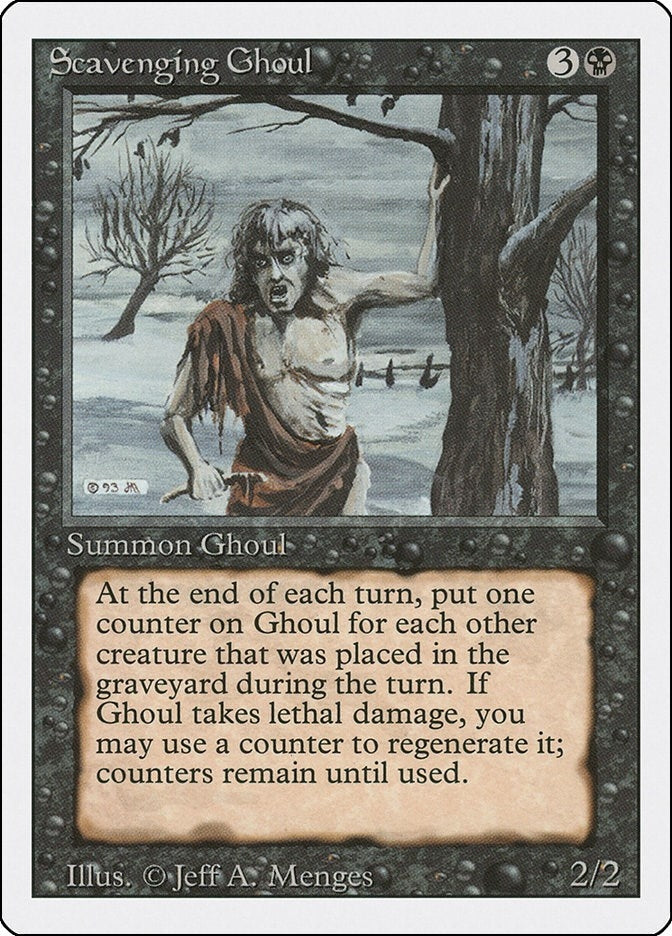 Scavenging Ghoul [3ED] - MTG Single