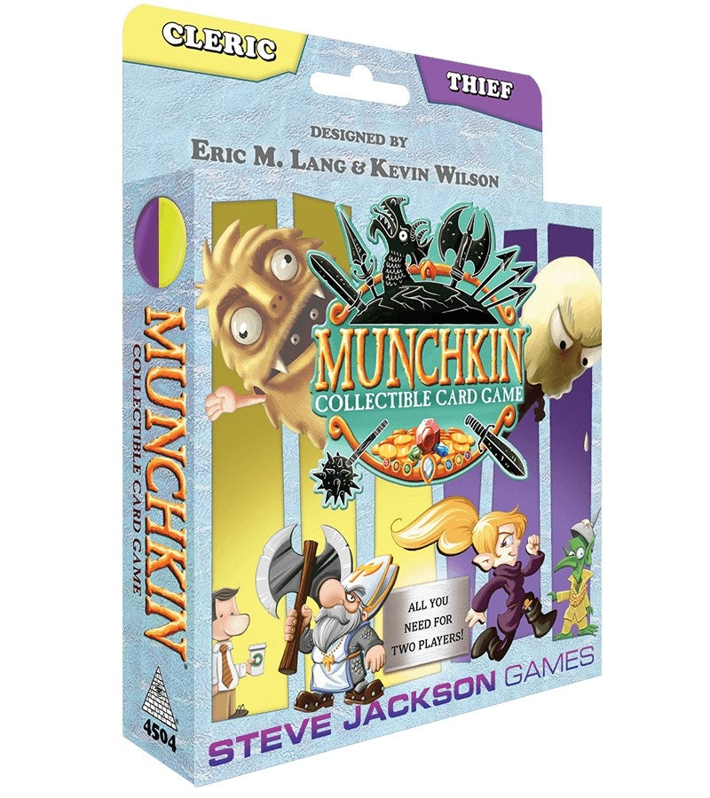 Munchkin CCG: Cleric & Thief Starter Set [MUNS1] - Munchkin CCG Sealed