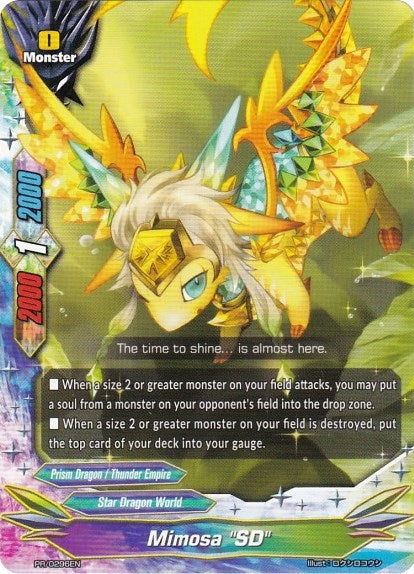 Mimosa ’SD’ (296) [PR] - Future Card BuddyFight Single