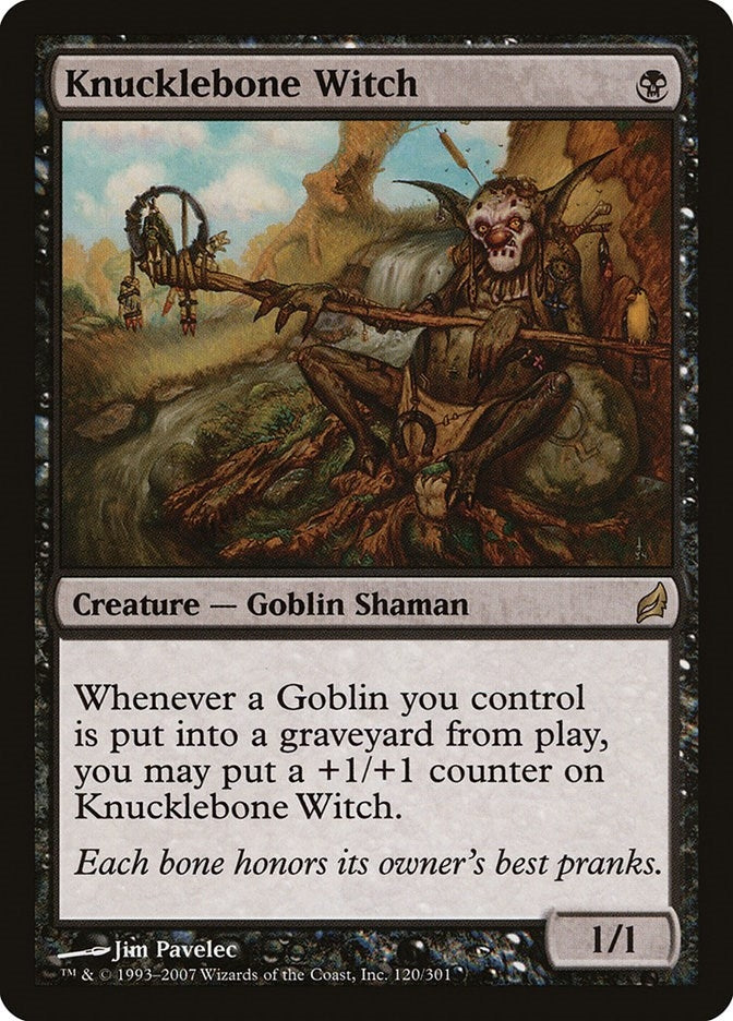 Knucklebone Witch (120) [LRW] - MTG Single