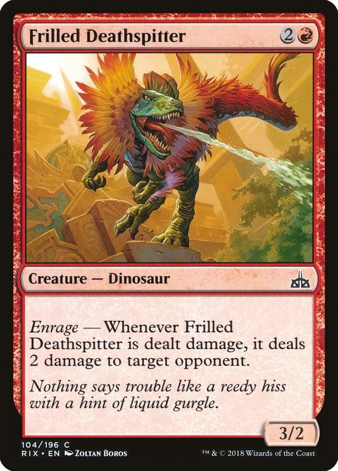 Frilled Deathspitter (104) [RIX] - MTG Single