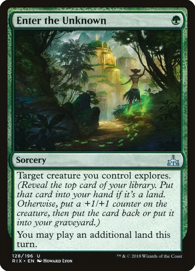 Enter the Unknown (128) [RIX] - MTG Single