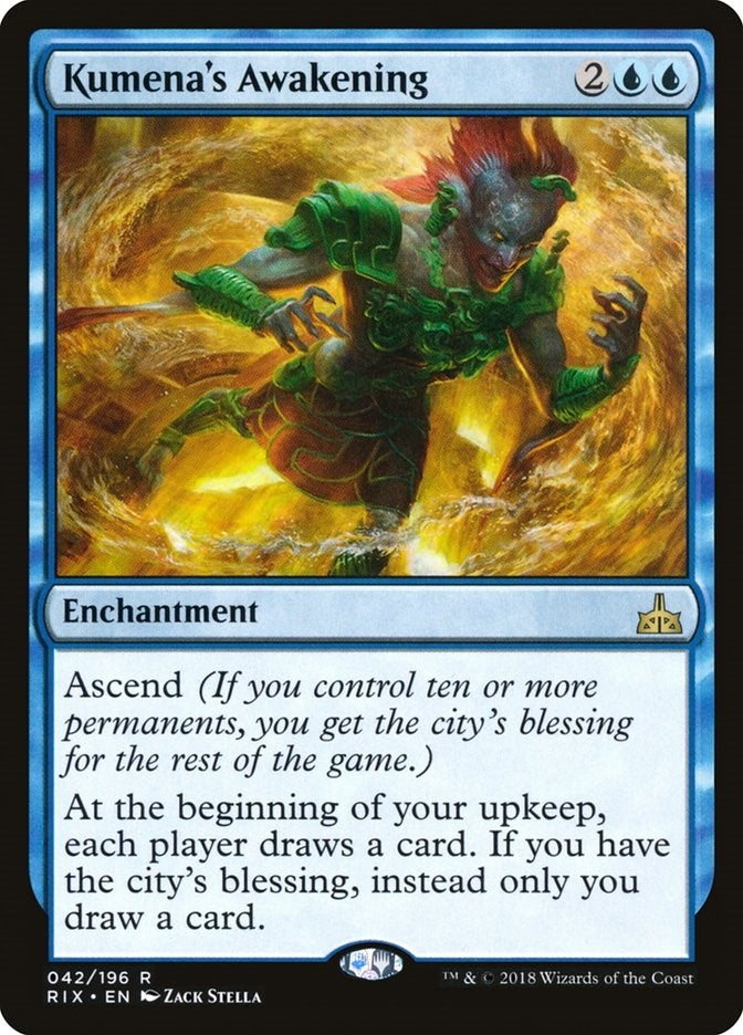 Kumena’s Awakening (42) [RIX] - MTG Single