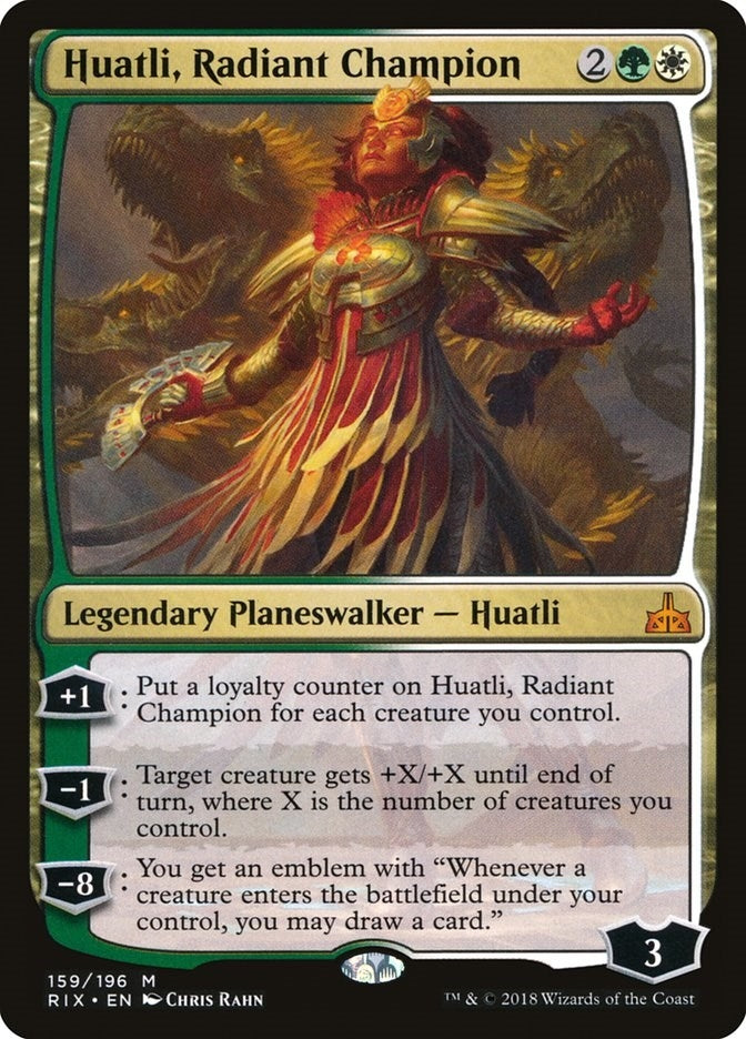 Huatli Radiant Champion (159) [RIX] - MTG Single
