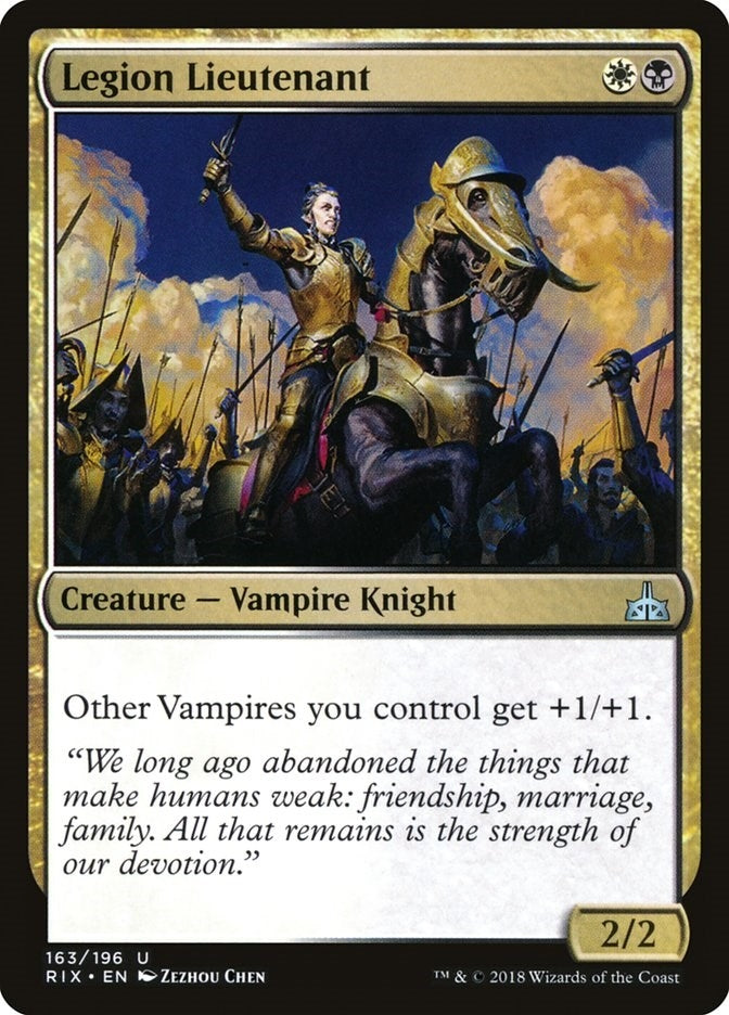 Legion Lieutenant (163) [RIX] - MTG Single
