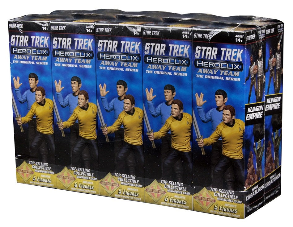 Star Trek Away Team: The Original Series Booster Brick [STTOS] - Heroclix Sealed