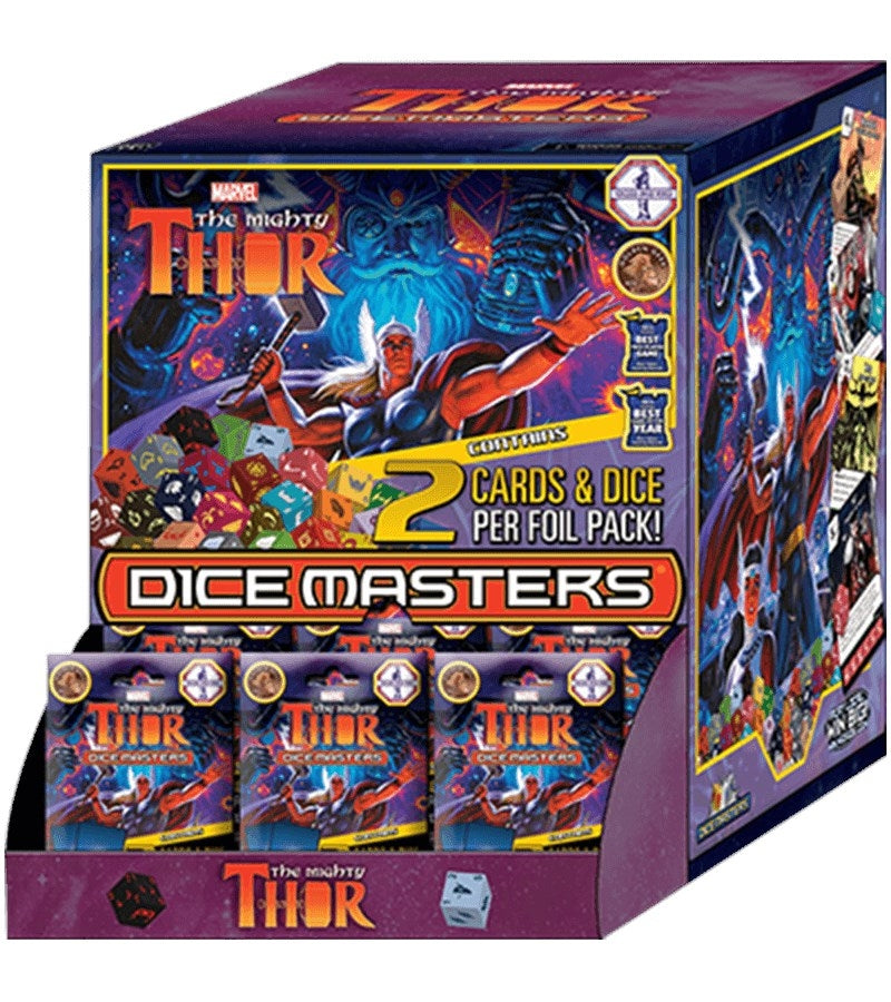 The Mighty Thor Gravity Feed Box [TMT] - Dice Masters Sealed