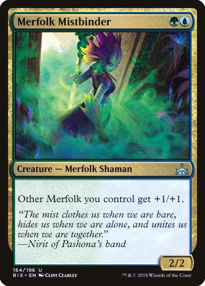 Merfolk Mistbinder (164) [RIX] - MTG Single