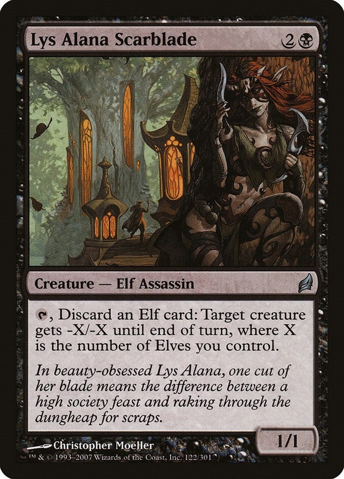 Lys Alana Scarblade (122) [LRW] - MTG Single