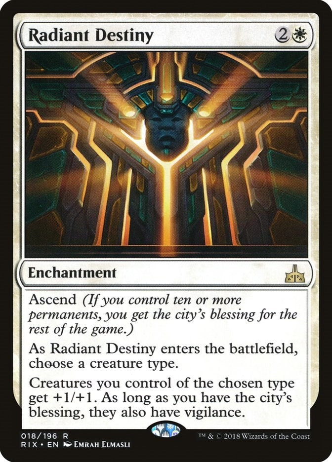 Radiant Destiny (18) [RIX] - MTG Single