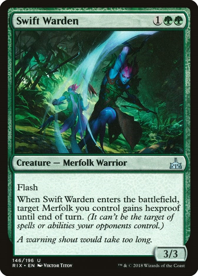 Swift Warden (146) [RIX] - MTG Single