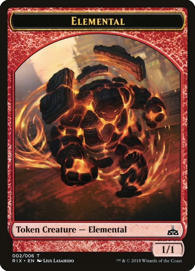 Elemental Token (002) (0) [RIX] - MTG Single