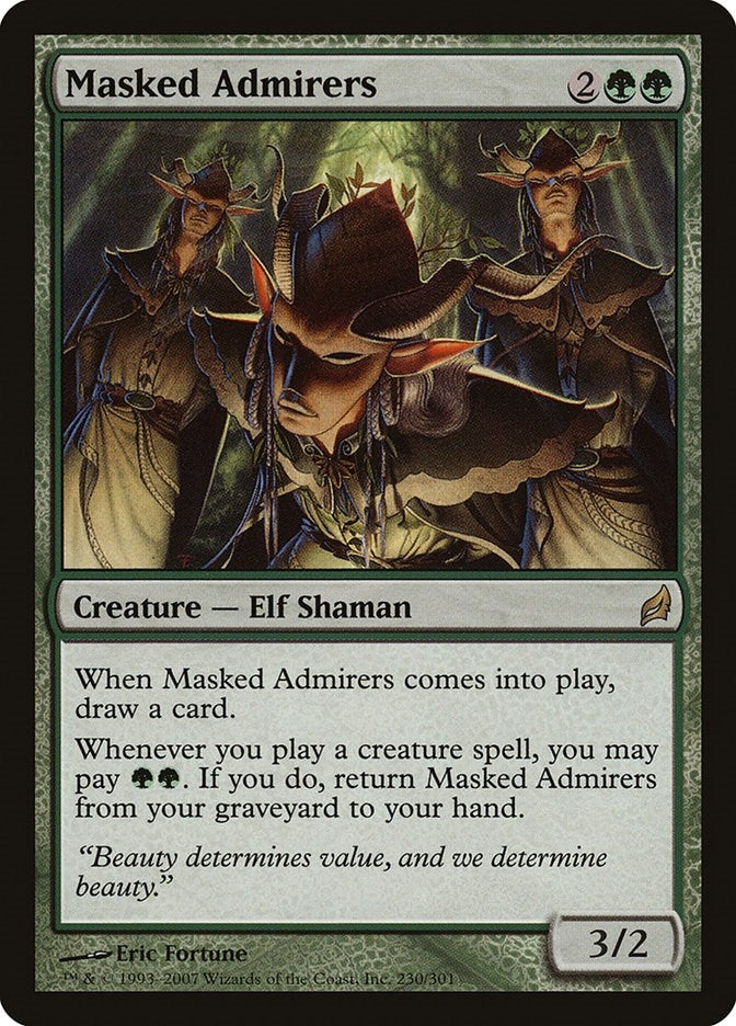 Masked Admirers (230) [LRW] - MTG Single