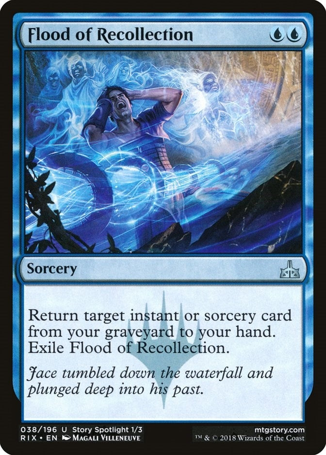 Flood of Recollection (38) [RIX] - MTG Single