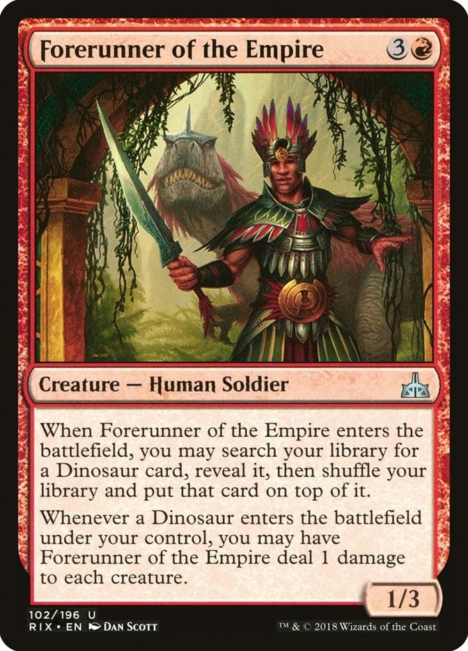 Forerunner of the Empire (102) [RIX] - MTG Single