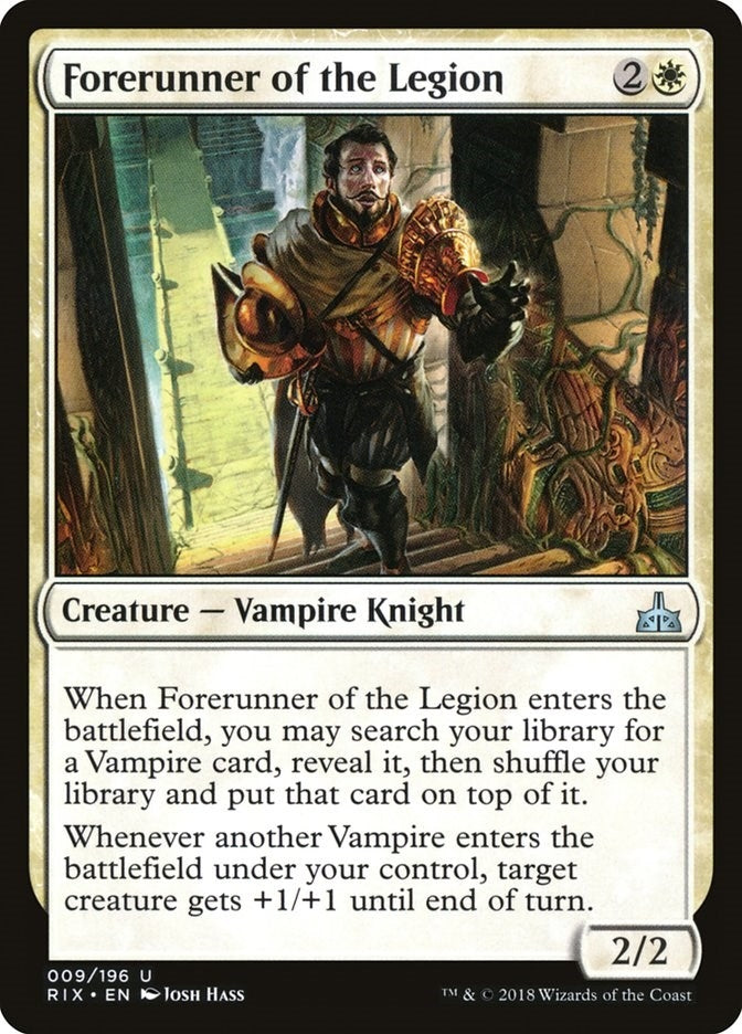 Forerunner of the Legion (9) [RIX] - MTG Single