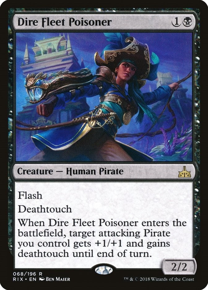 Dire Fleet Poisoner (68) [RIX] - MTG Single