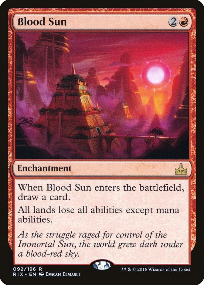 Blood Sun (92) [RIX] - MTG Single