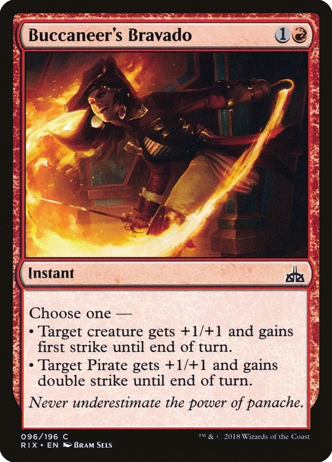 Buccaneer’s Bravado (96) [RIX] - MTG Single